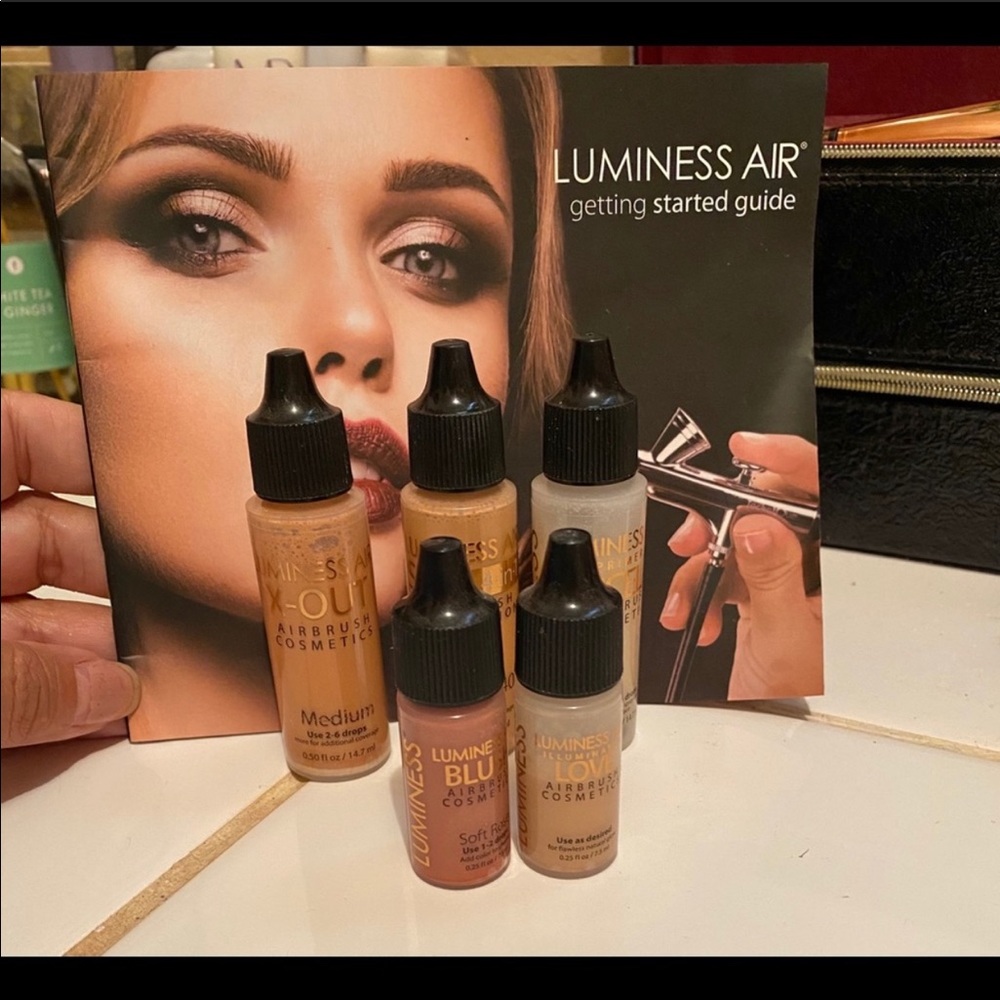 Used very little, foundation, blush